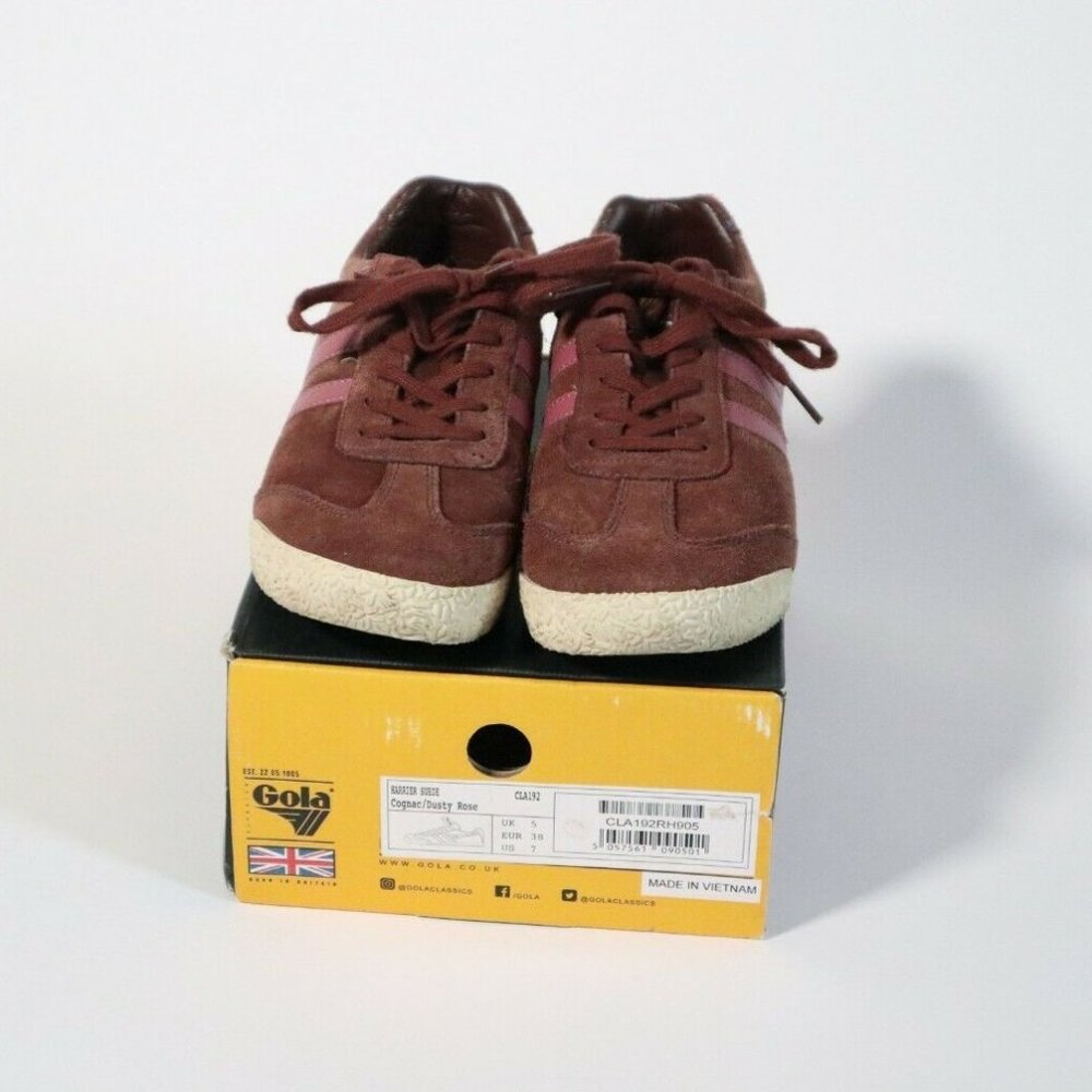 Gola Harrier Suede Sneakers - Picture 3 of 7